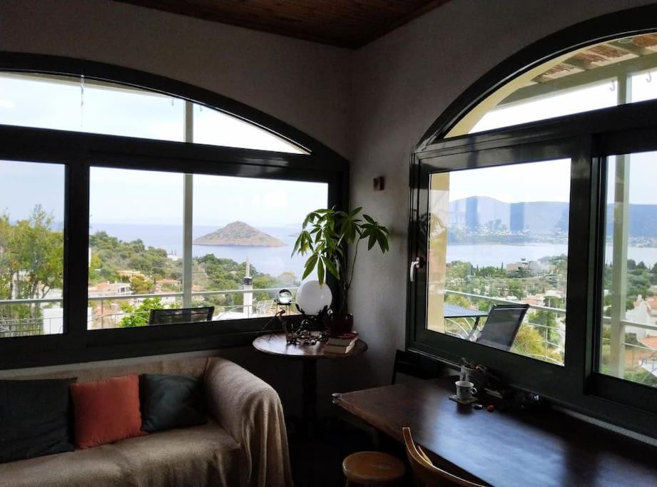 Apartamento Ersi'S Seaview Pórto Ráfti Exterior foto